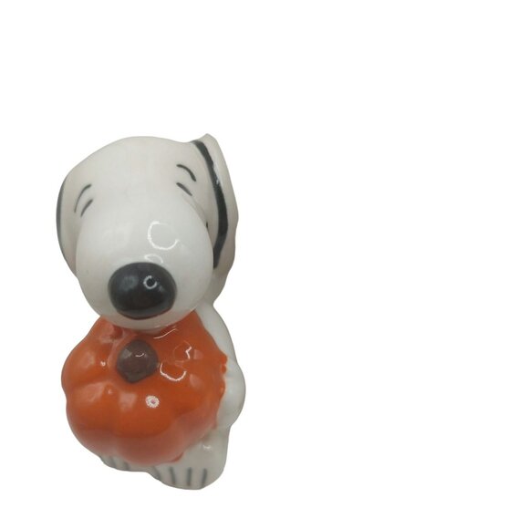 NWT Peanuts X Rae Dunn Snoopy "Thankful" Mug With Fall Pumpkin - Picture 5 of 11